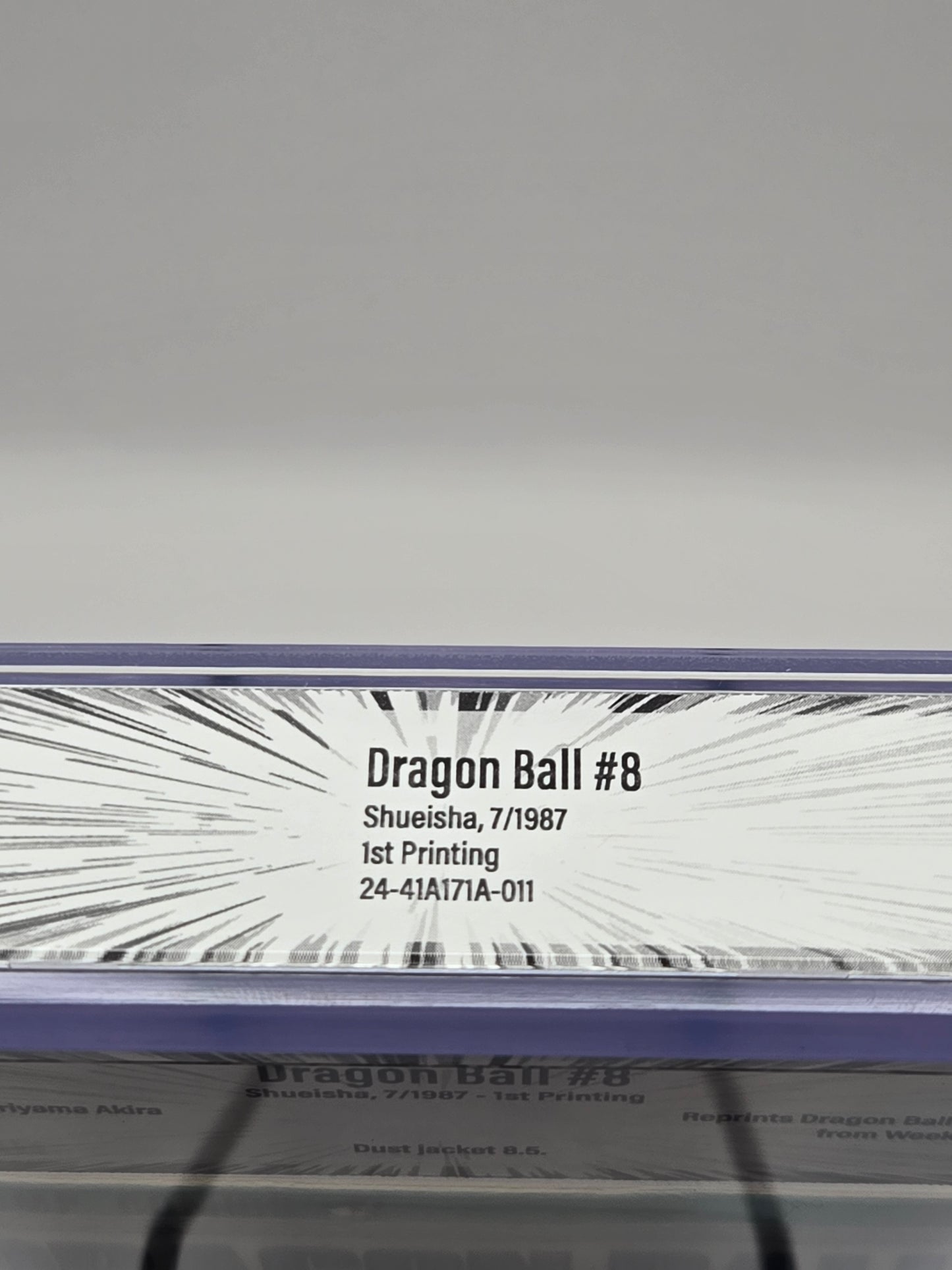 Dragon Ball Vol. 8 BGS 9.2 Japanese Manga-Graded Manga-West Blue Collectibles