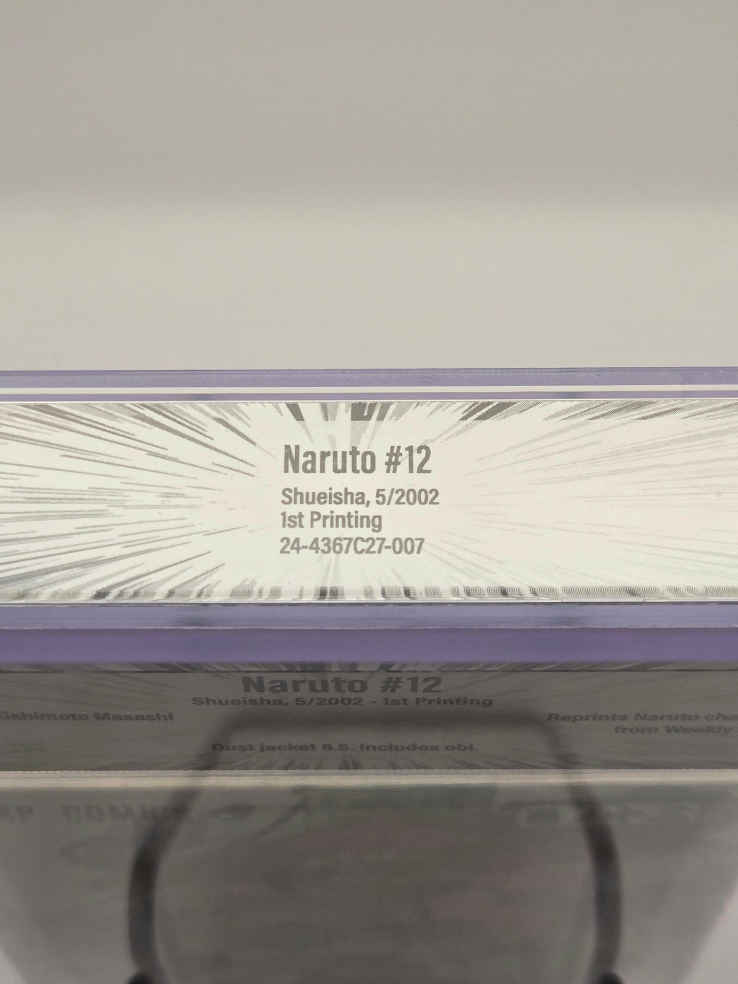 Naruto Vol. 12 BGS 9.4 Japanese Manga w/Obi-Graded Manga-West Blue Collectibles