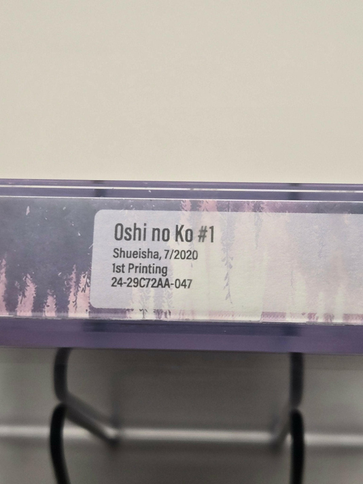 Oshi no Ko Vol. 1 BGS 9.4 Japanese Manga 1st Printing