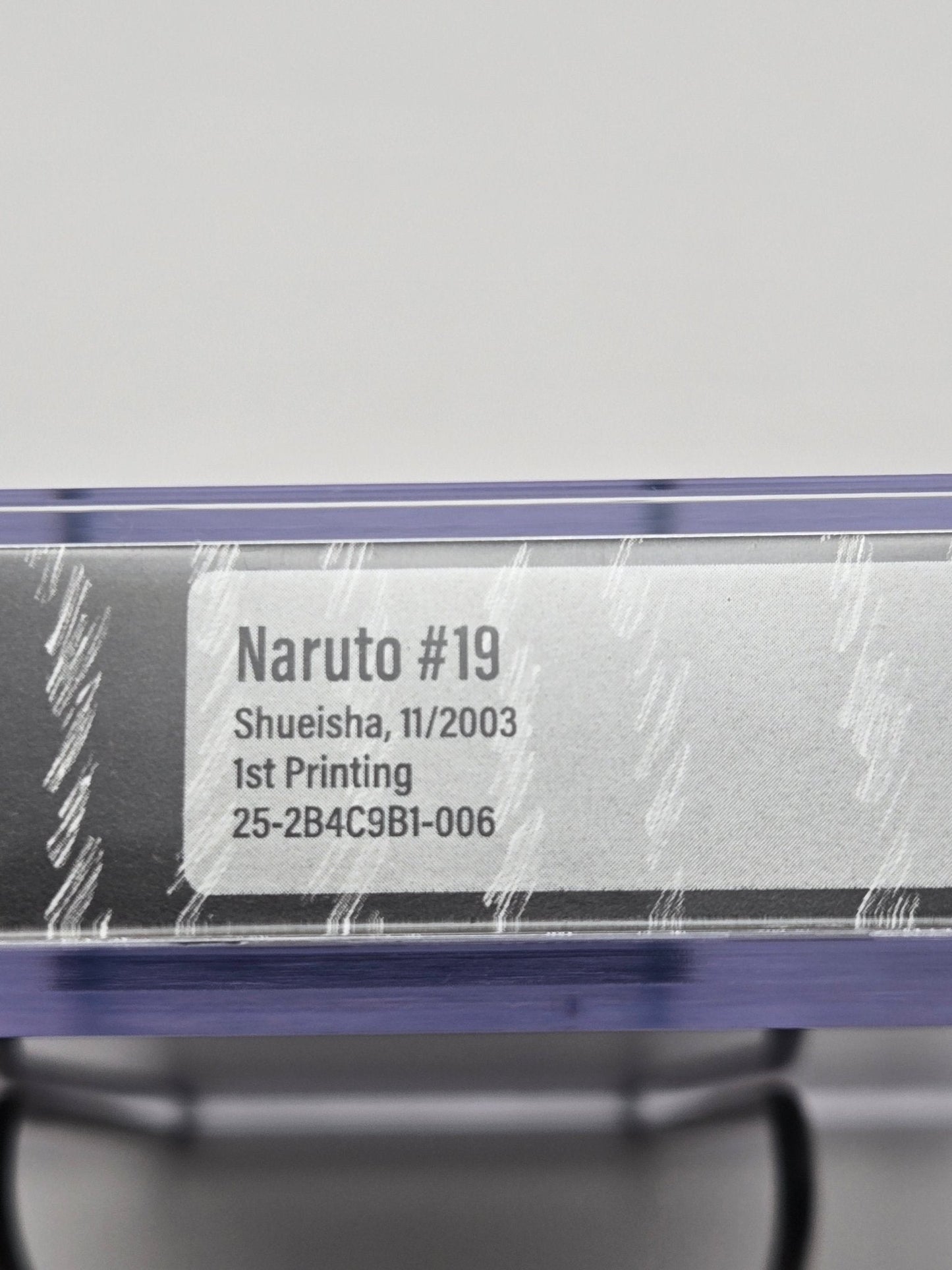 Naruto Vol. 19 BGS 8.5 Japanese Manga w/Obi 1st Printing