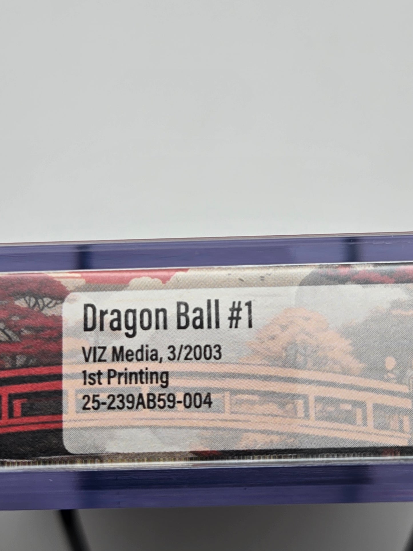 Dragon Ball Vol. 1 BGS 6 English Graded Manga