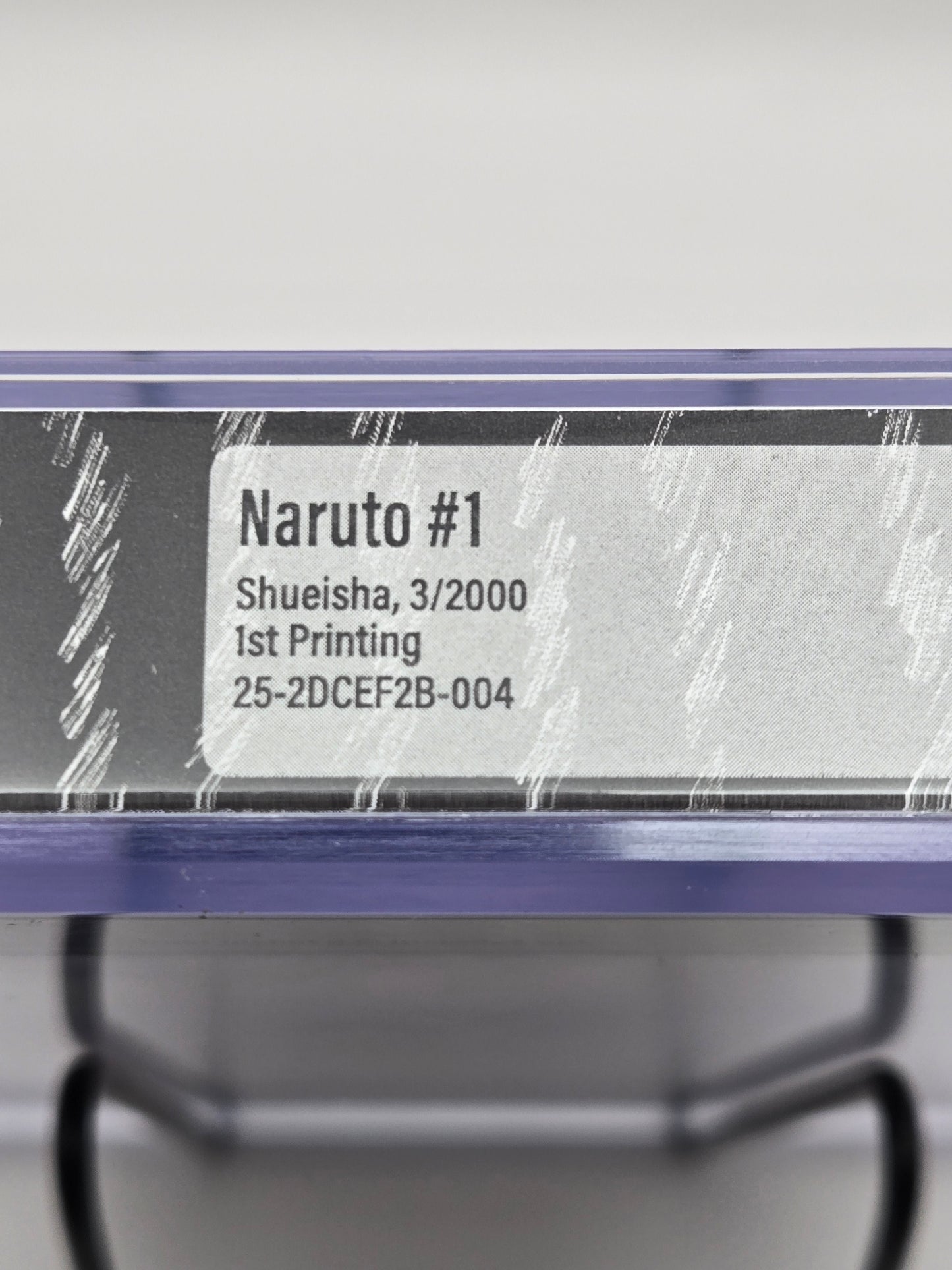 Naruto Vol. 1 BGS 8.5 Japanese Manga w/ Obi