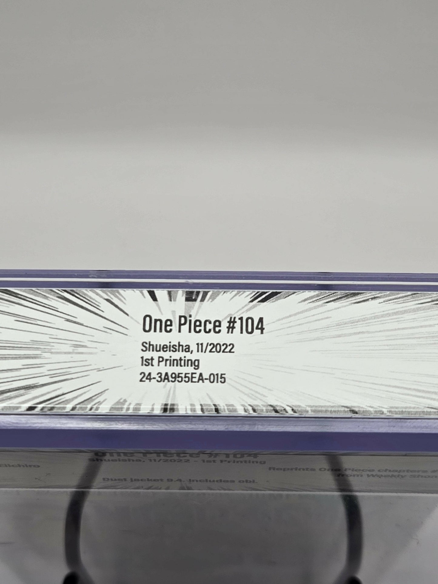 One PIece Vol. 104 BGS 9.8 Japanese Manga w/Obi-Graded Manga-West Blue Collectibles