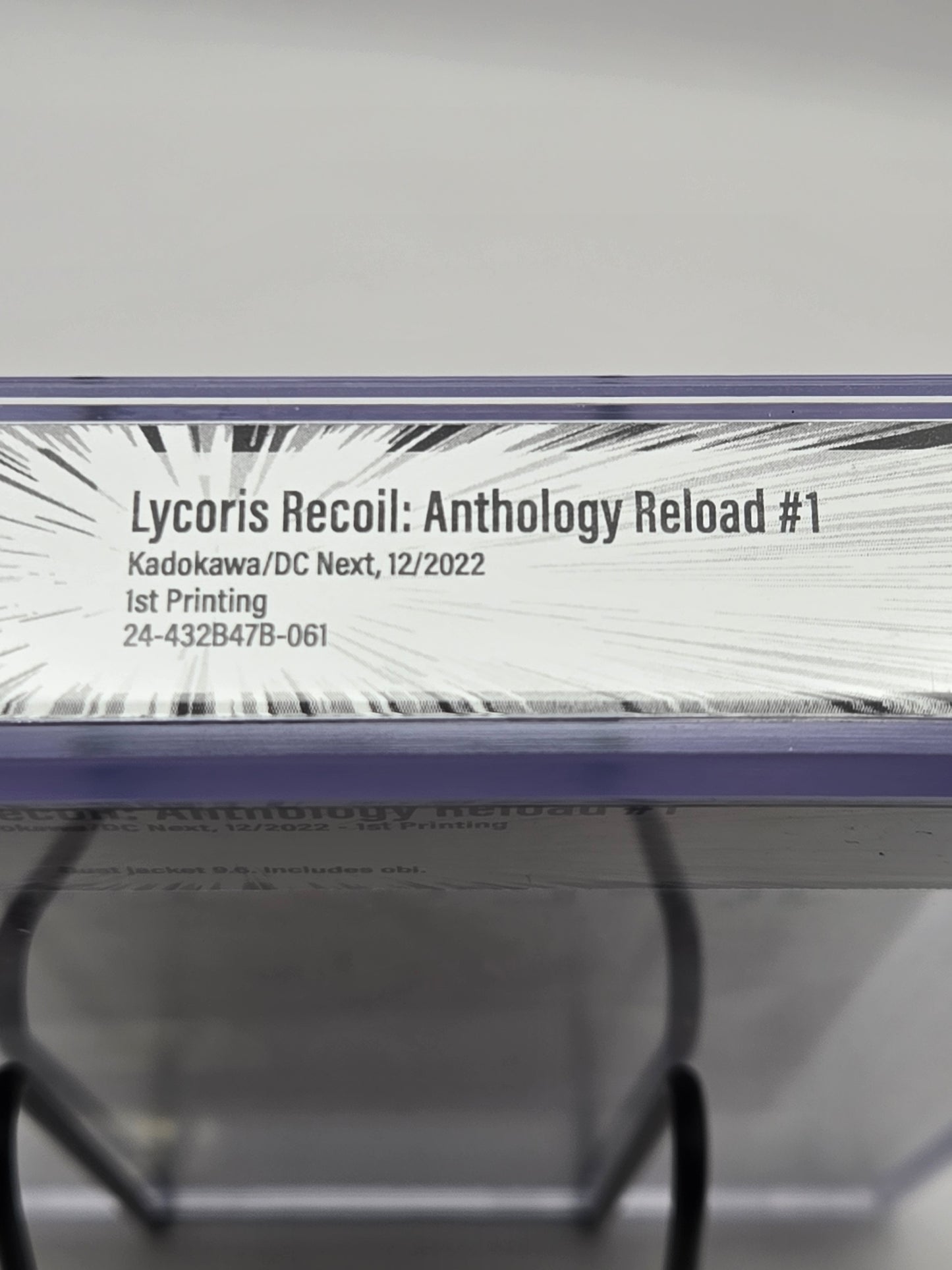 Lycoris Recoil: Anthology Reload Vol. 1 BGS 9.6 Japanese Graded Manga-Graded Manga-West Blue Collectibles