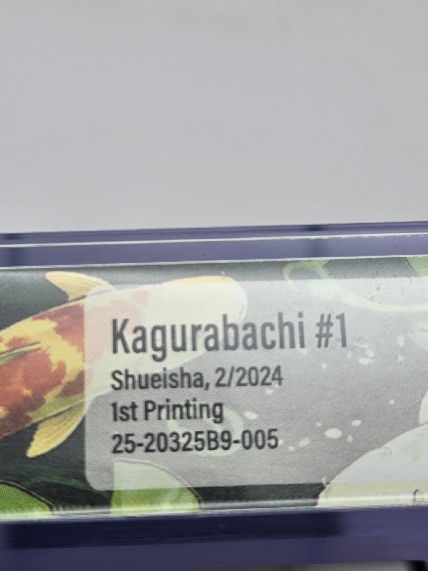 Kagurabachi Vol. 1 BGS 9.6 Japanese Manga w/Obi