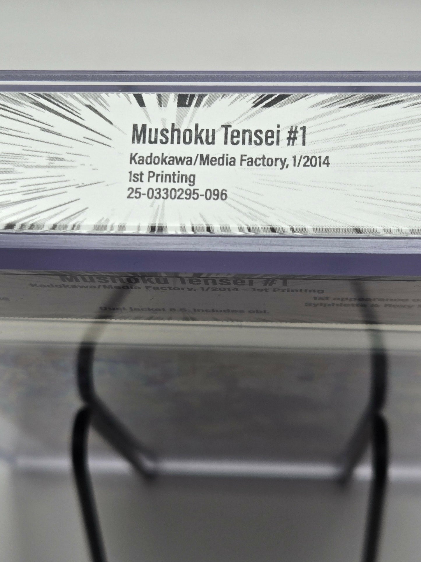 Mushoku Tensei Vol. 1 BGS 9.4 Japanese Manga w/Obi-Graded Manga-West Blue Collectibles