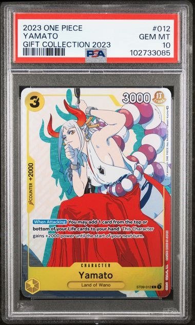 2023 One Piece Yamato Gift Collection 2023 #012 English PSA 10