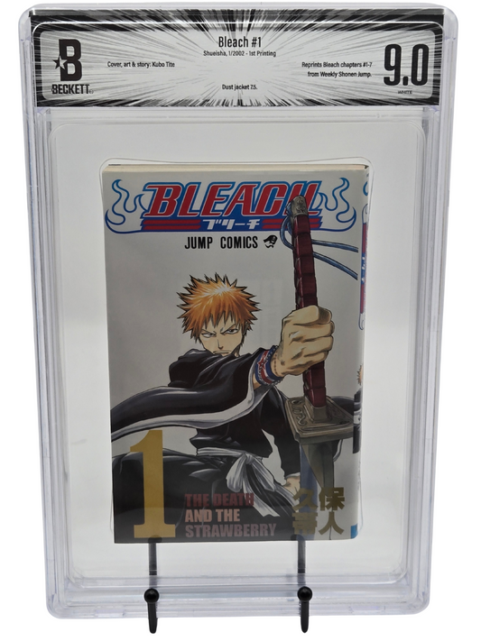 Bleach Vol. 1 BGS 9 Japanese Manga 1st printing |  West Blue Collectibles.