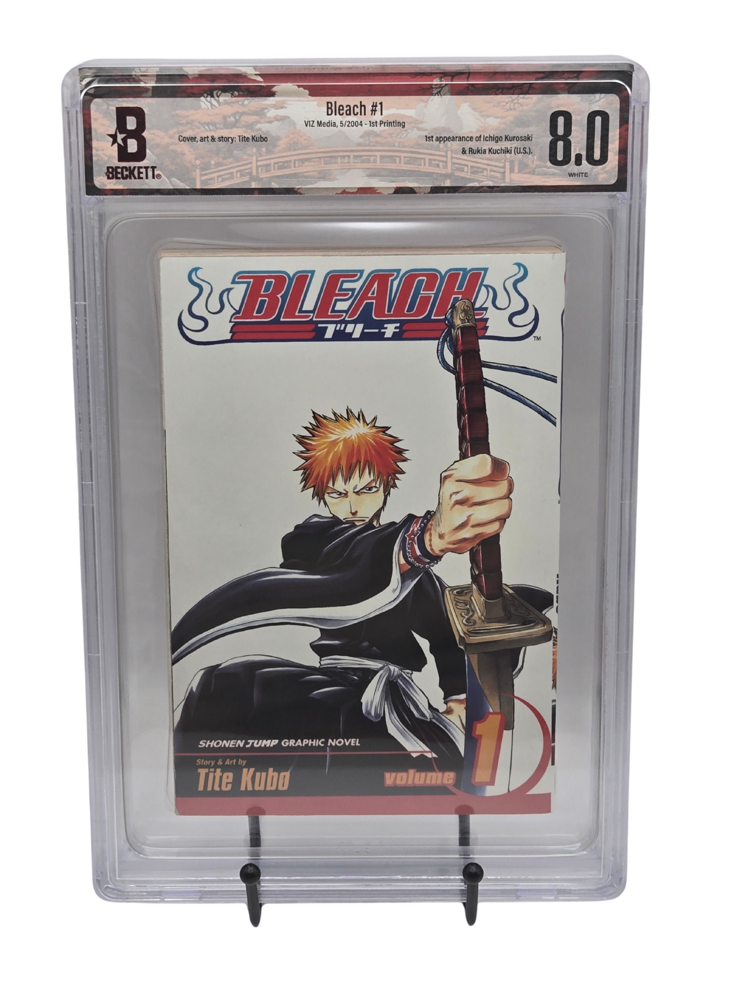 Bleach Vol. 1 BGS 8 English Graded Manga