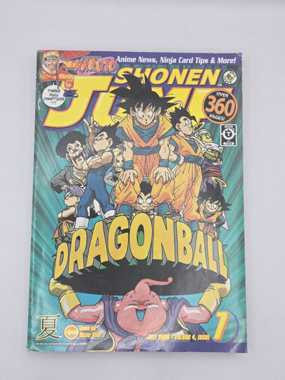 Shonen Jump English Magazine Viz 2006 Choose your own cover featuring Dragon Ball characters, volume 7.