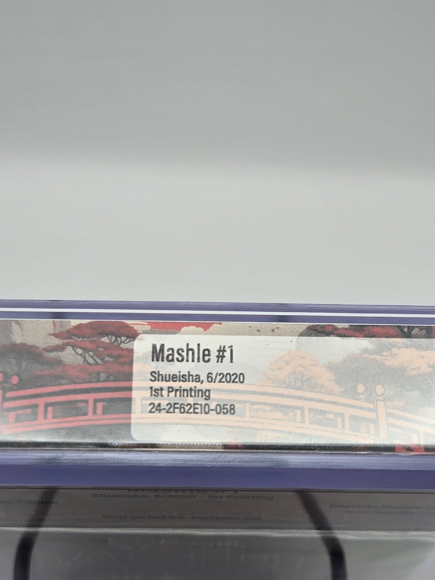 Mashle Vol. 1 BGS 9.6 Japanese Manga w/Obi