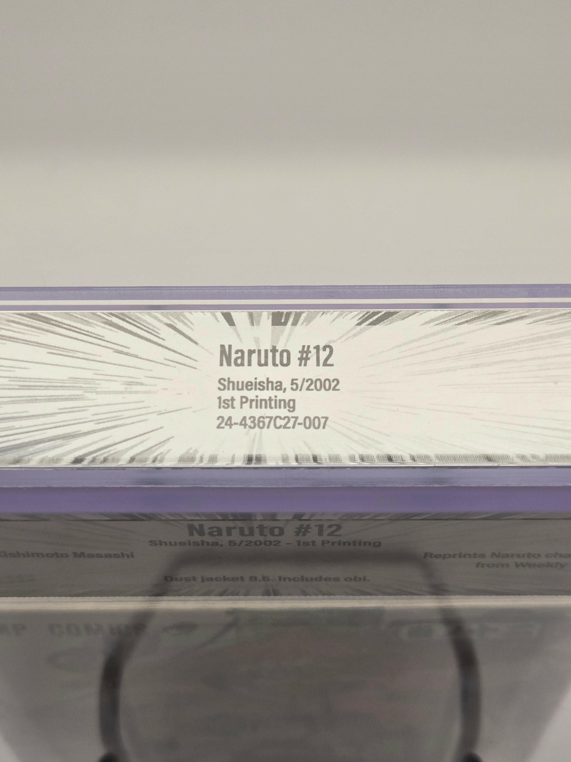 Naruto Vol. 12 BGS 9.4 Japanese Manga w/Obi 1st printing |  West Blue Collectibles.