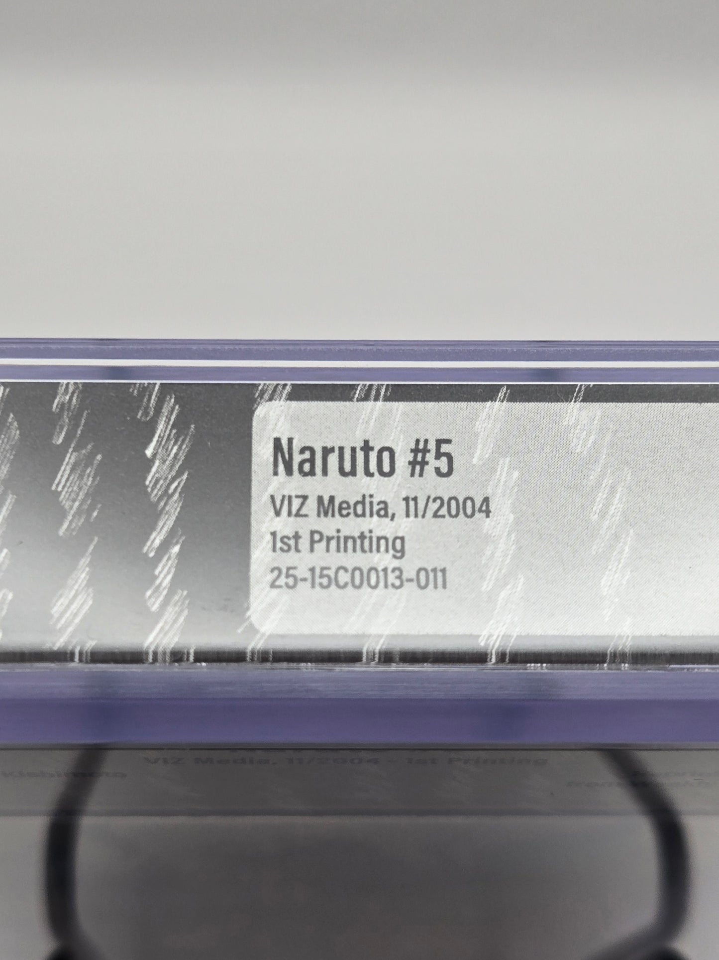 Naruto Vol. 5 BGS 9.6 English Graded Manga