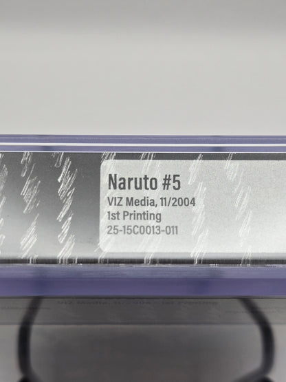 Naruto Vol. 5 BGS 9.6 English Graded Manga