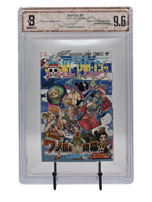 One PIece Vol. 91 BGS 9.6 Japanese Manga w/Obi 1st printing |  West Blue Collectibles.