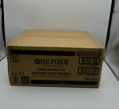 One Piece English TCG: The Best Premium Booster Box Case PRB-01