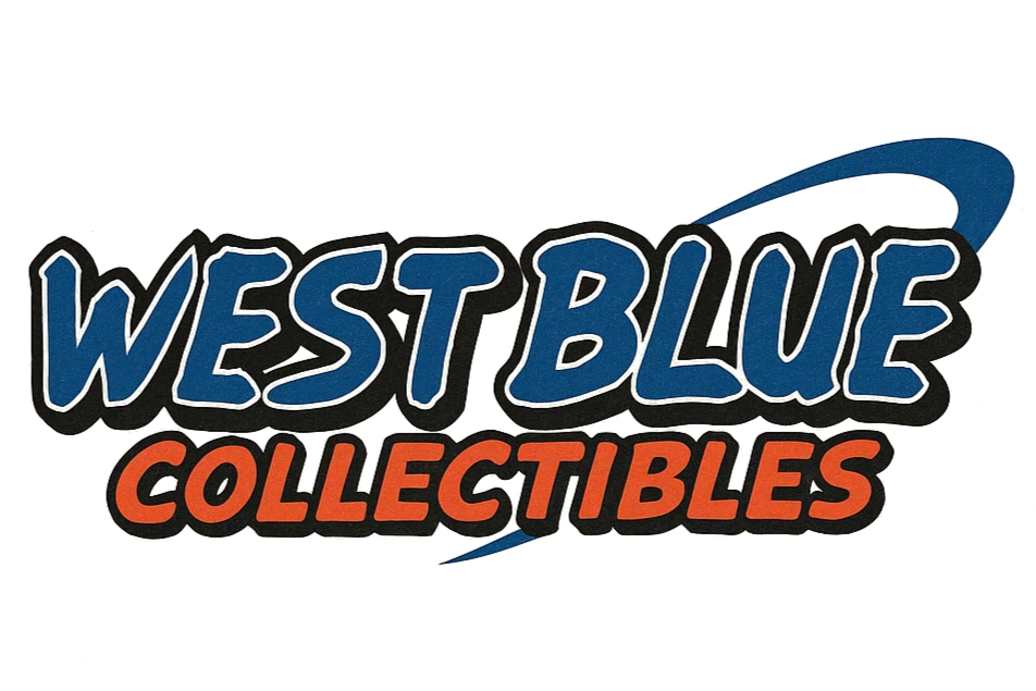 Logo for West Blue Collectibles, provider of graded manga