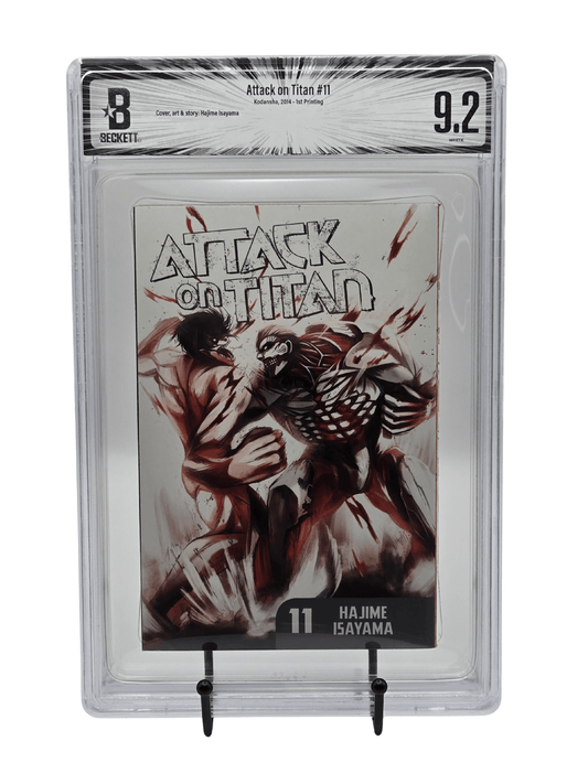 Attack on Titan Vol. 11 BGS 9.2 English Graded Manga
