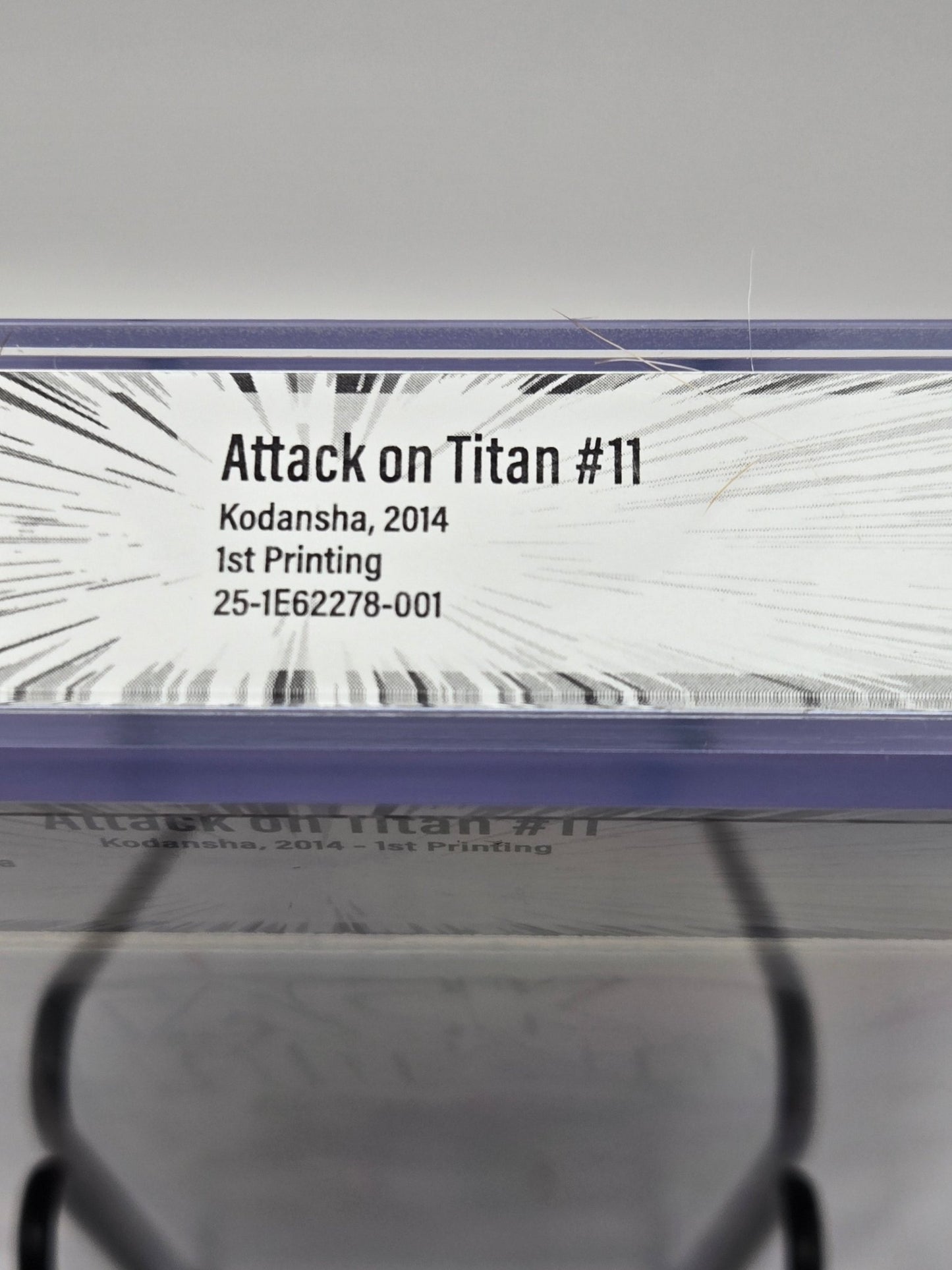 Attack on Titan Vol. 11 BGS 9.2 English Graded Manga