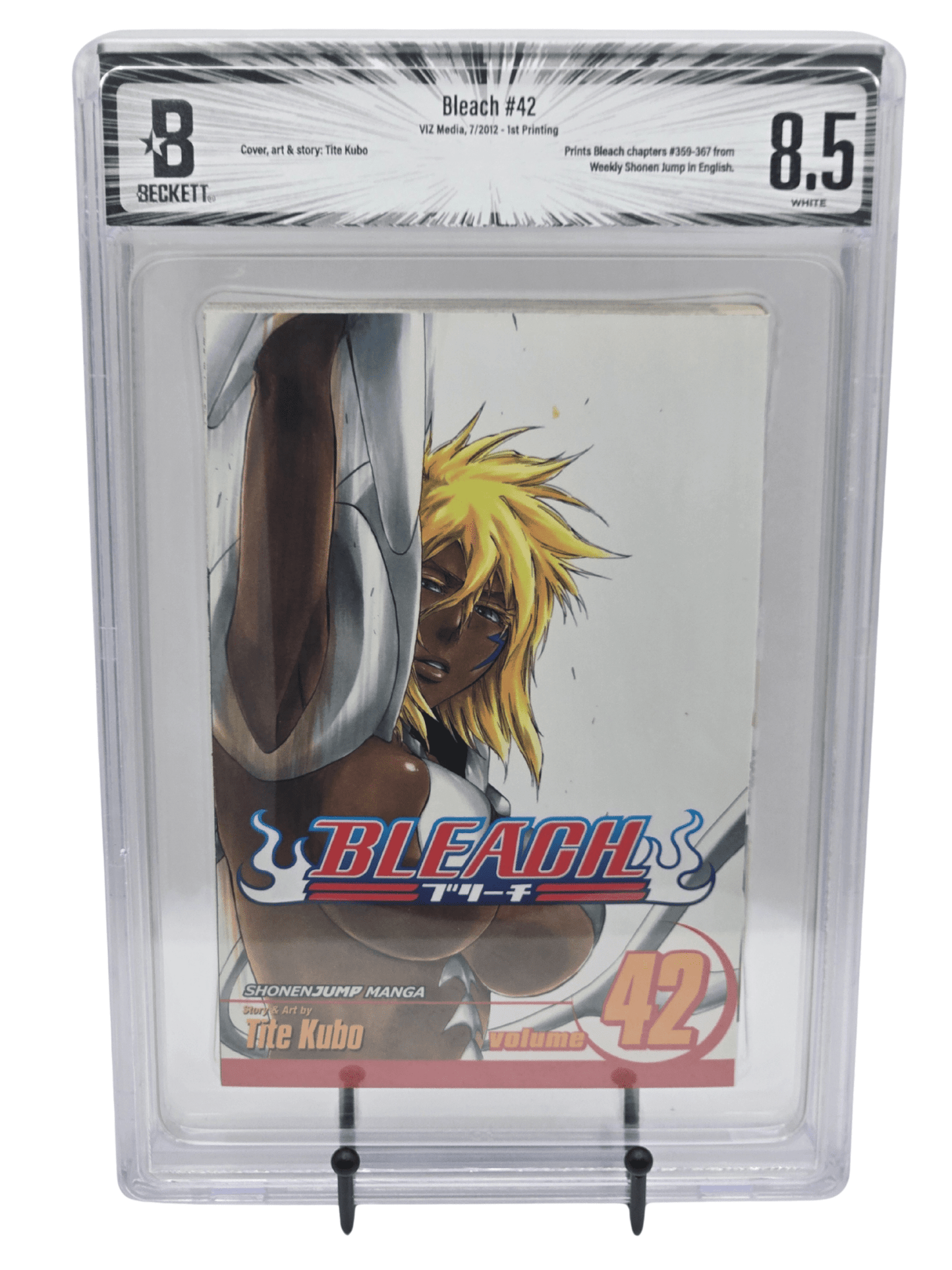 Bleach Vol. 42 BGS 8.5 English Graded Manga