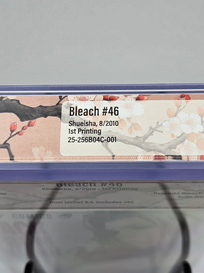 BLEACH 第46巻 — BGS 9, 日本語版, 帯付き, 初版 — 背表紙