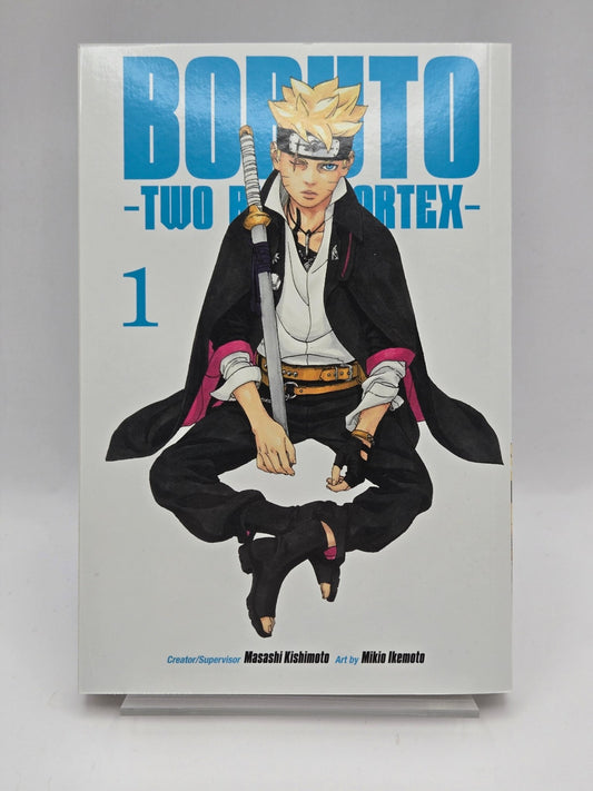 Boruto Two Blue Vortex Vol 1 1st Printing English Manga (Near Mint)