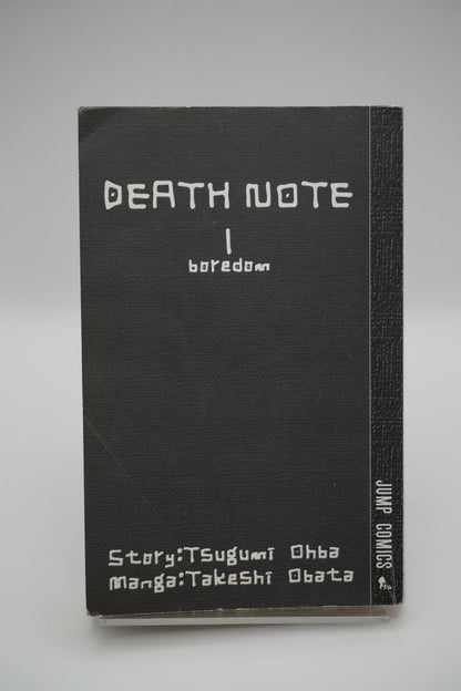 Death Note Vol 1 1st Printing Japanese Manga (Good)