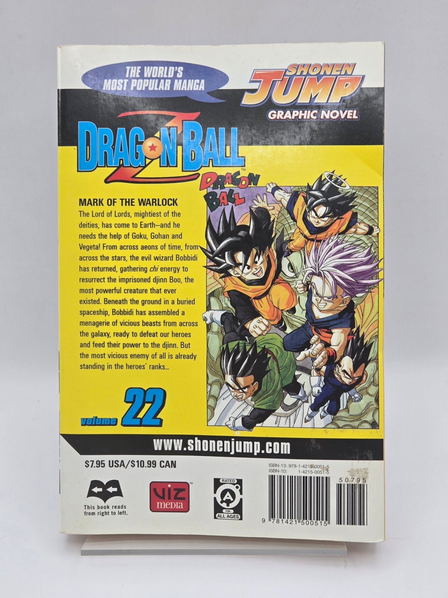 ドラゴンボールZ 第22巻 初版 英語版（並品）｜West Blue Collectibles