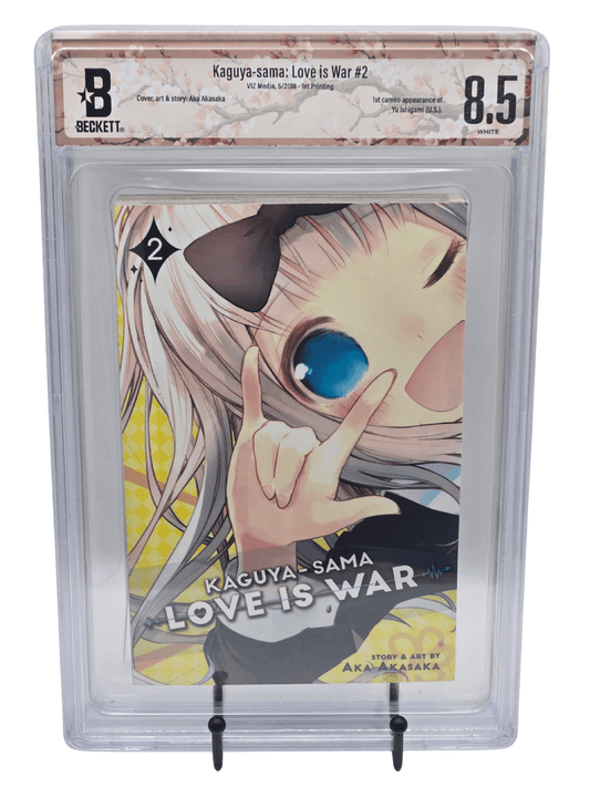 Kaguya - sama Love is War Vol. 2 BGS 8.5 English Graded Manga