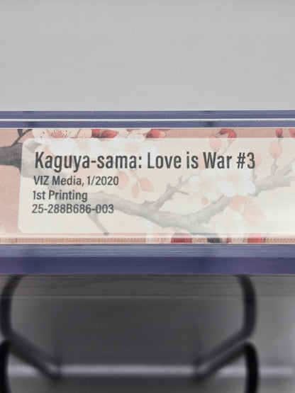 Kaguya - sama Love is War Vol. 3 BGS 9 English Graded Manga