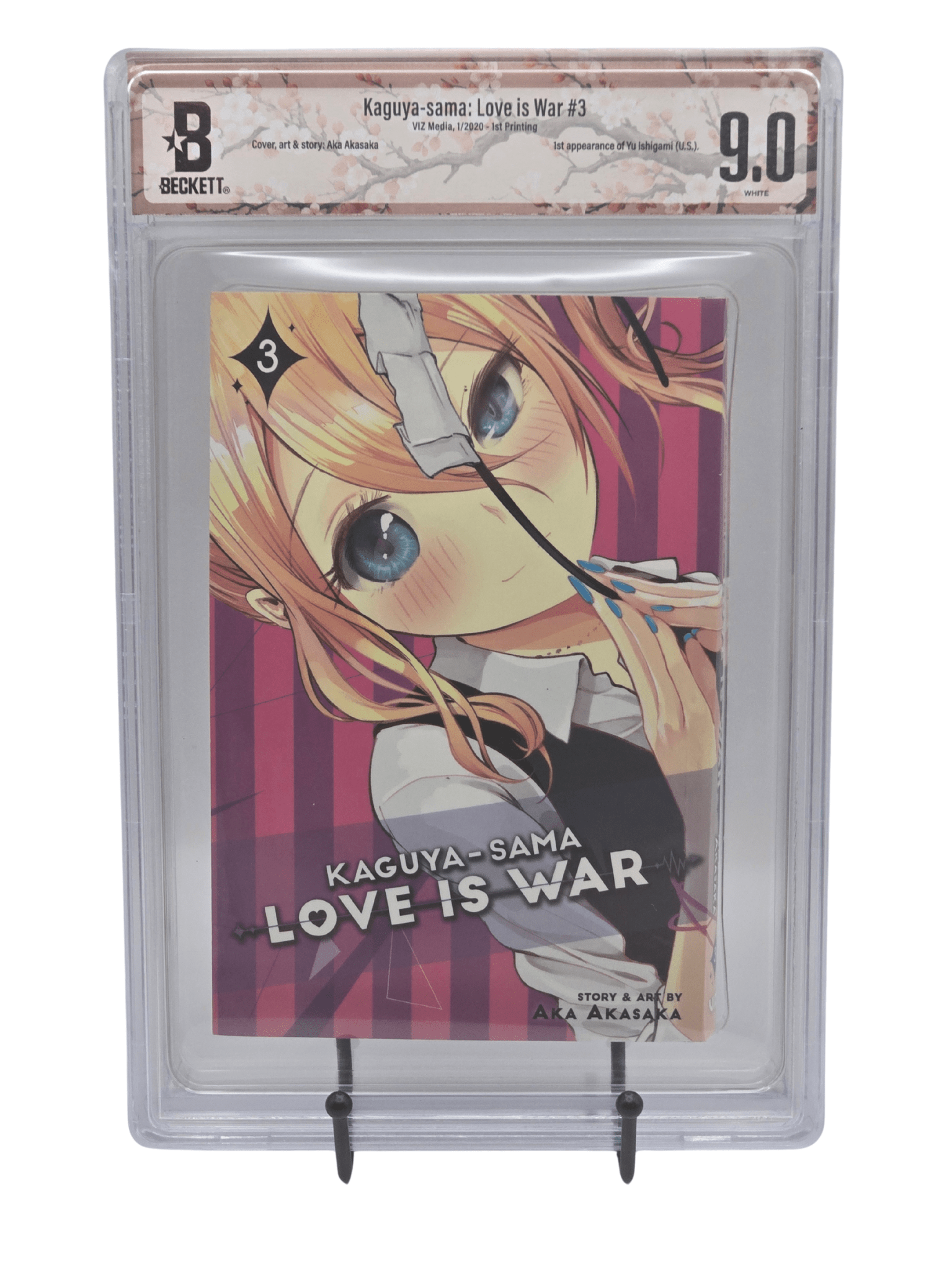 Kaguya - sama Love is War Vol. 3 BGS 9 English Graded Manga