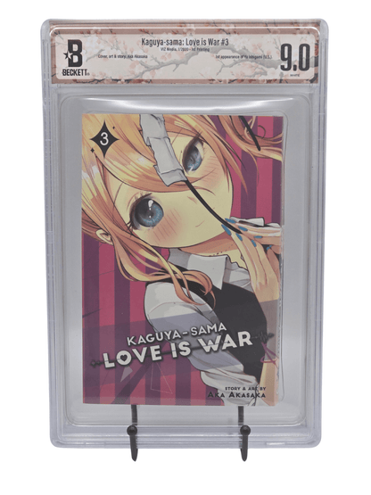 Kaguya - sama Love is War Vol. 3 BGS 9 English Graded Manga