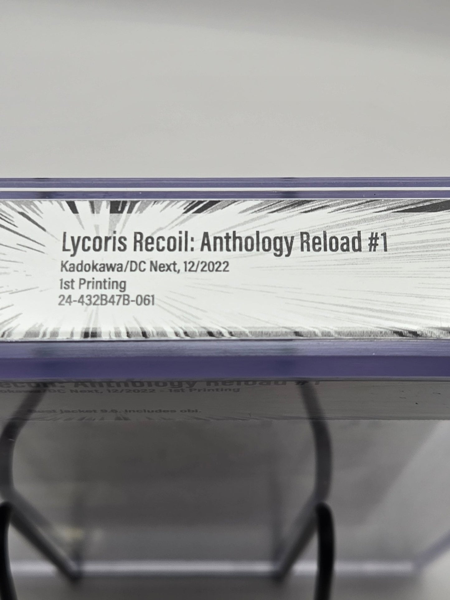 Lycoris Recoil: Anthology Reload Vol. 1 BGS 9.6 Japanese Graded Manga