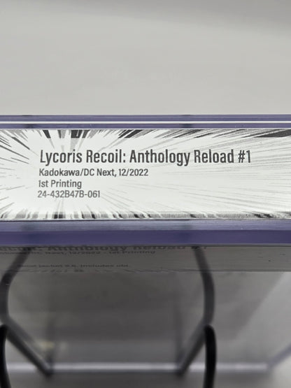 Lycoris Recoil: Anthology Reload Vol. 1 BGS 9.6 Japanese Graded Manga