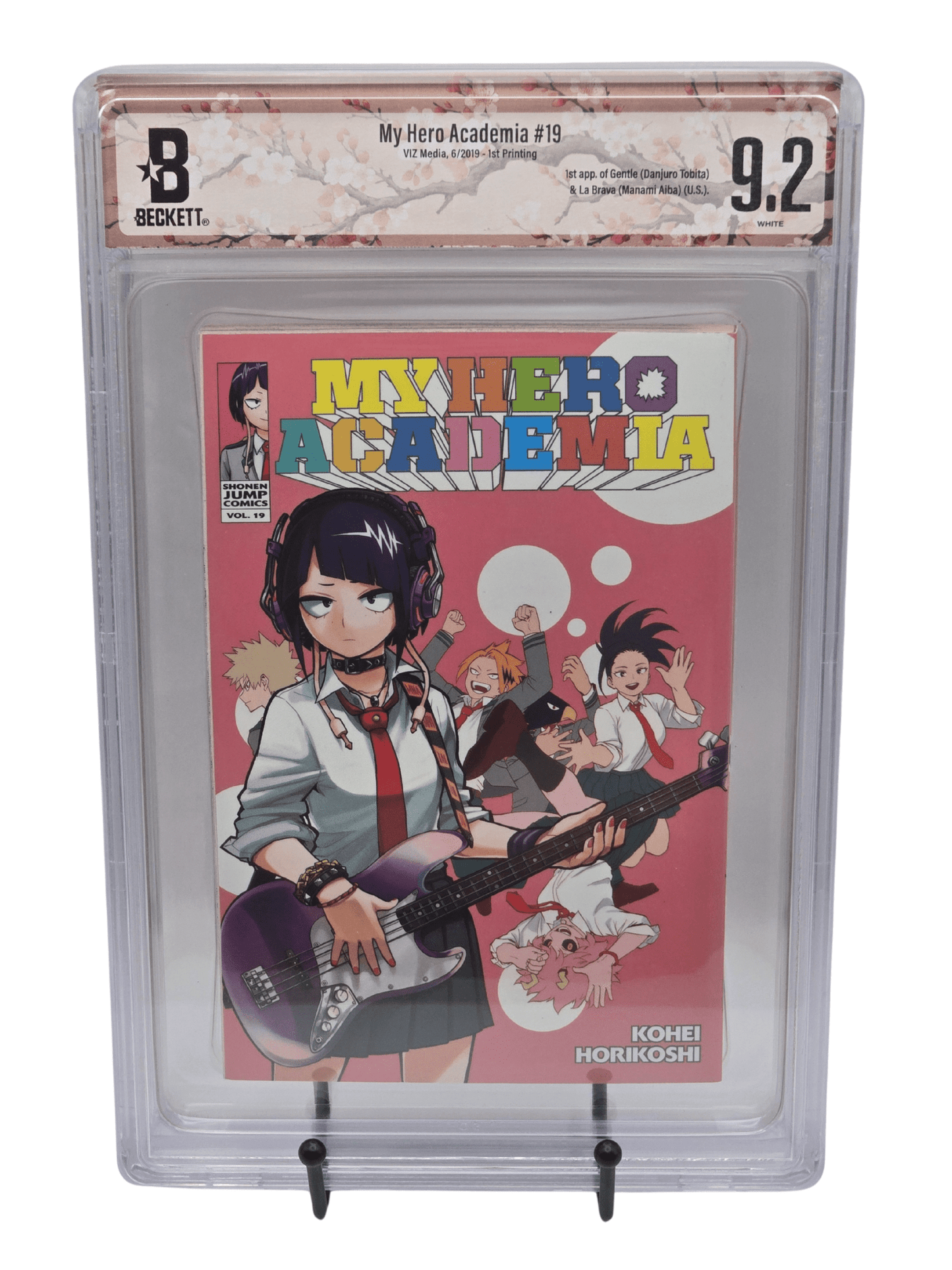 My Hero Academia Vol. 19 BGS 9.2 English Graded Manga