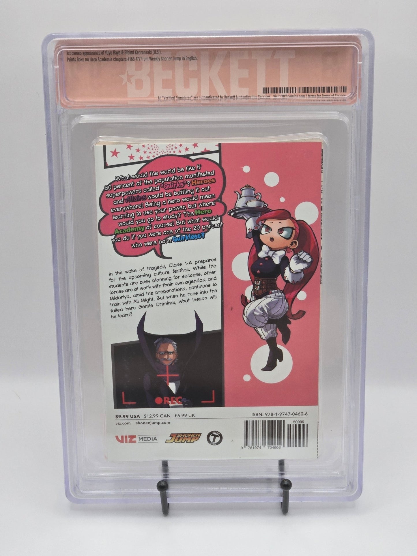 My Hero Academia Vol. 19 BGS 9.2 English Graded Manga