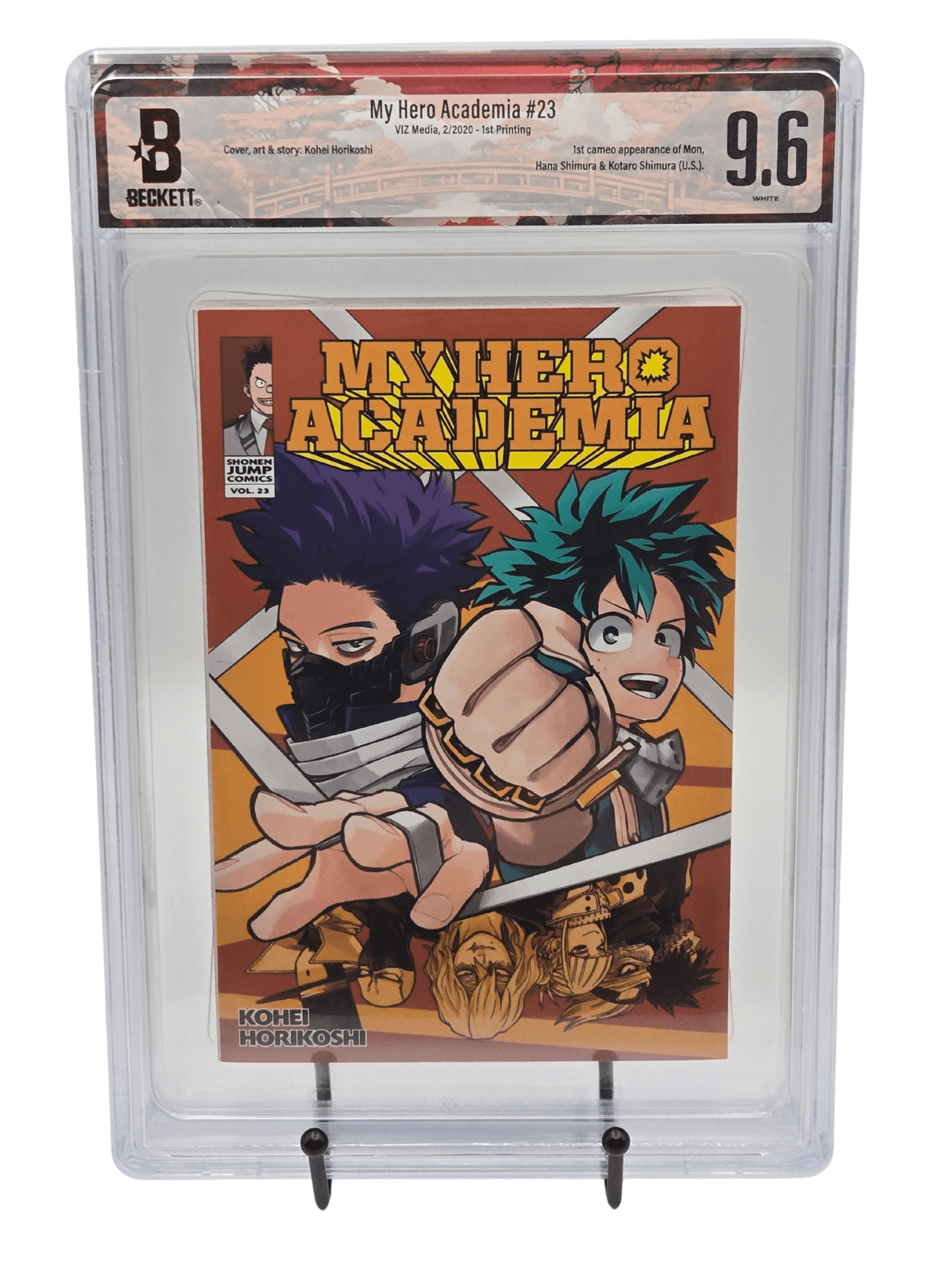 My Hero Academia Vol. 23 BGS 9.6 English Graded Manga