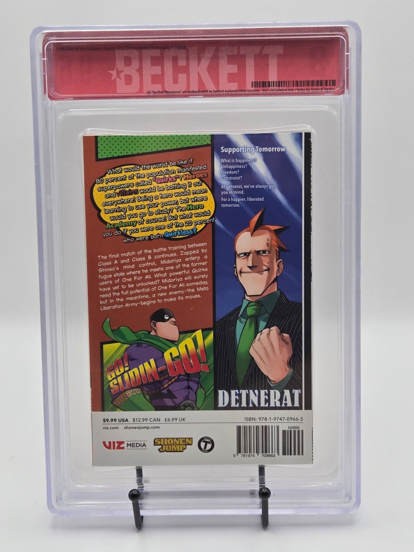 My Hero Academia Vol. 23 BGS 9.6 English Graded Manga