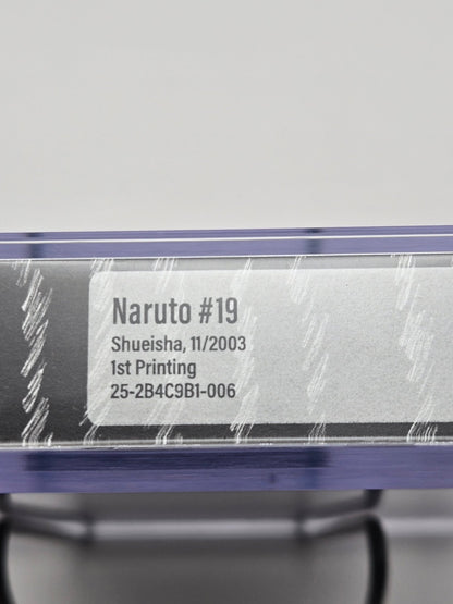 Naruto Vol. 19 BGS 8.5 Japanese Graded Manga w/Obi