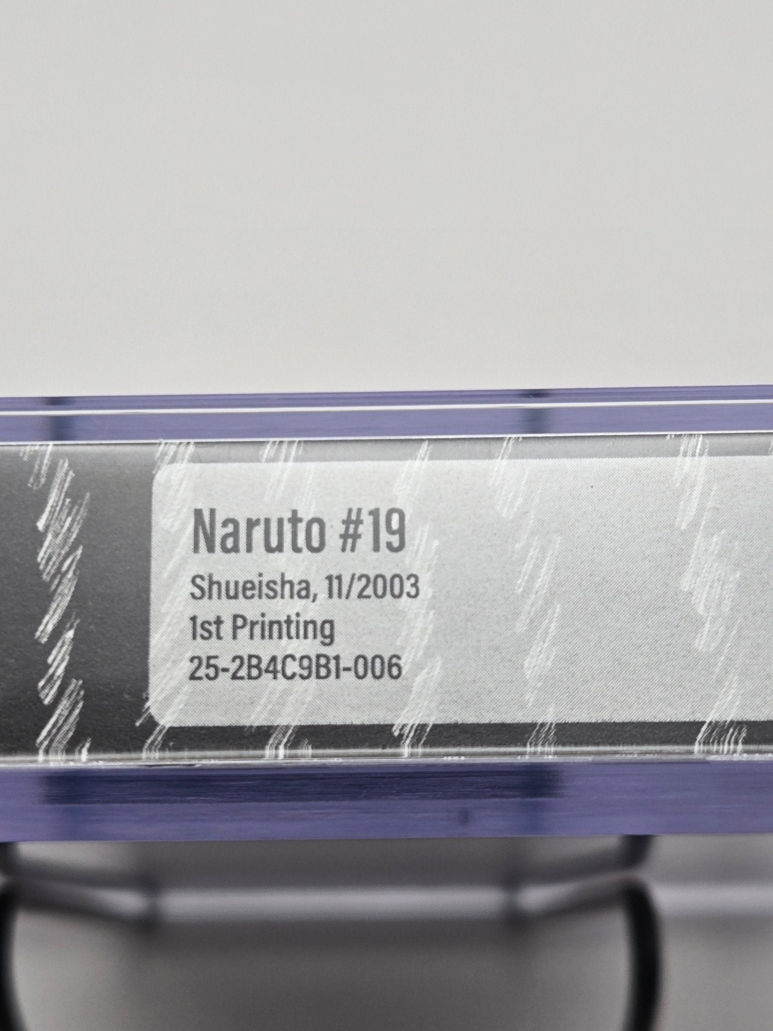 Naruto Vol. 19 BGS 8.5 Japanese Manga w/Obi 1st Printing