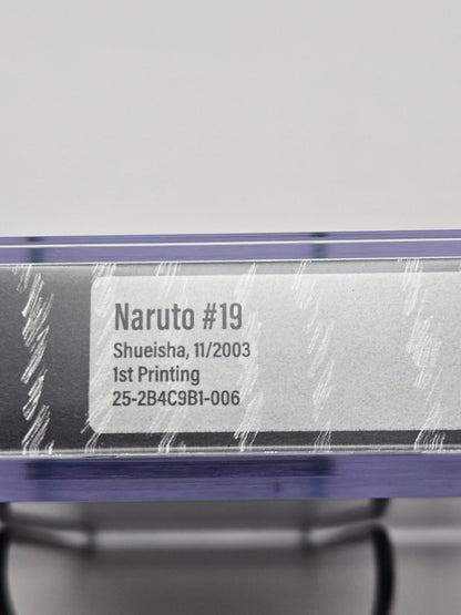 Naruto Vol. 19 BGS 8.5 Japanese Manga w/Obi 1st Printing