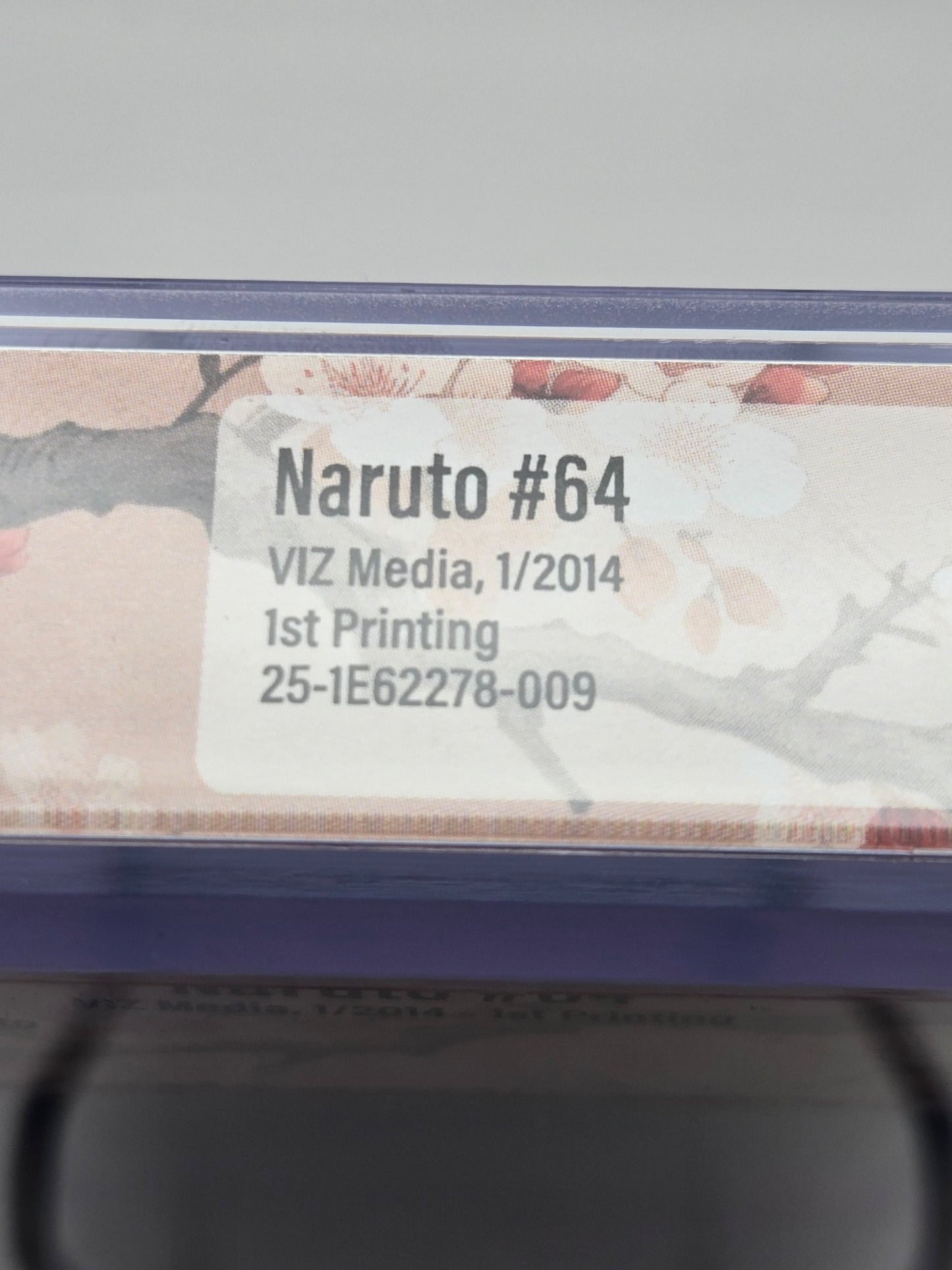 Naruto Vol. 64 BGS 9.6 English Graded Manga