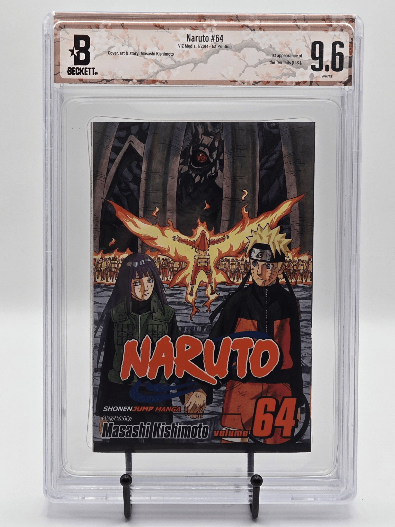 Naruto Vol. 64 BGS 9.6 English Graded Manga