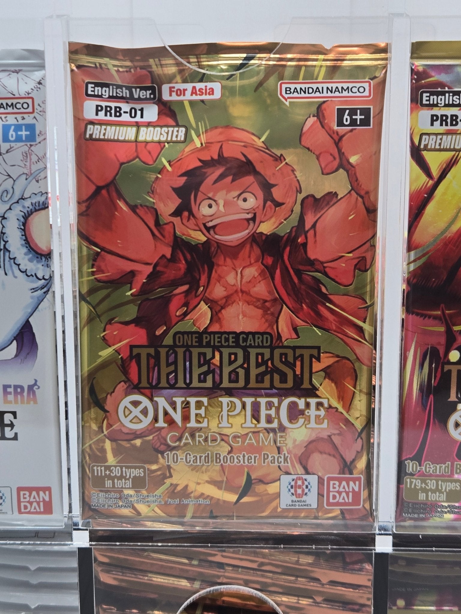 One Piece TCG The Best Booster Pack [PRB - 01] English Factory Sealed!