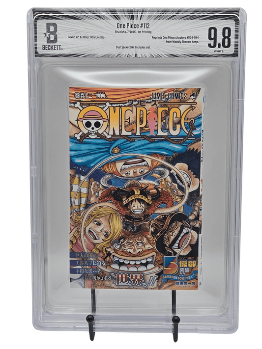 One Piece Vol. 112 BGS 9.8 Japanese Manga w/Obi