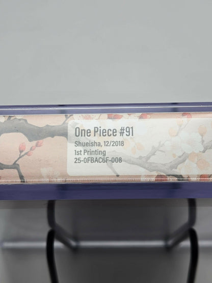One Piece Vol. 91 BGS 9.6 Japanese Manga w/Obi