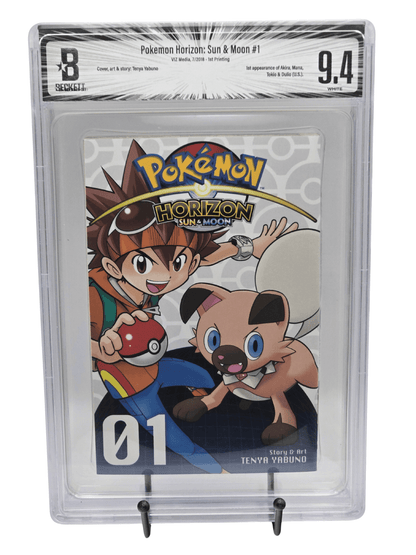 Pokemon Horizon: Sun & Moon Vol. 1 BGS 9.4 Japanese Manga