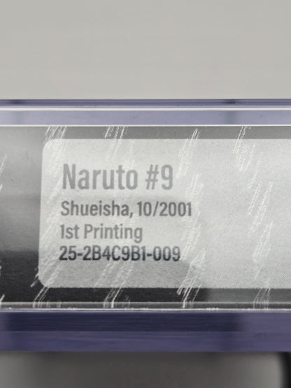 Naruto Vol. 9 BGS 9.2 Japanese Graded Manga