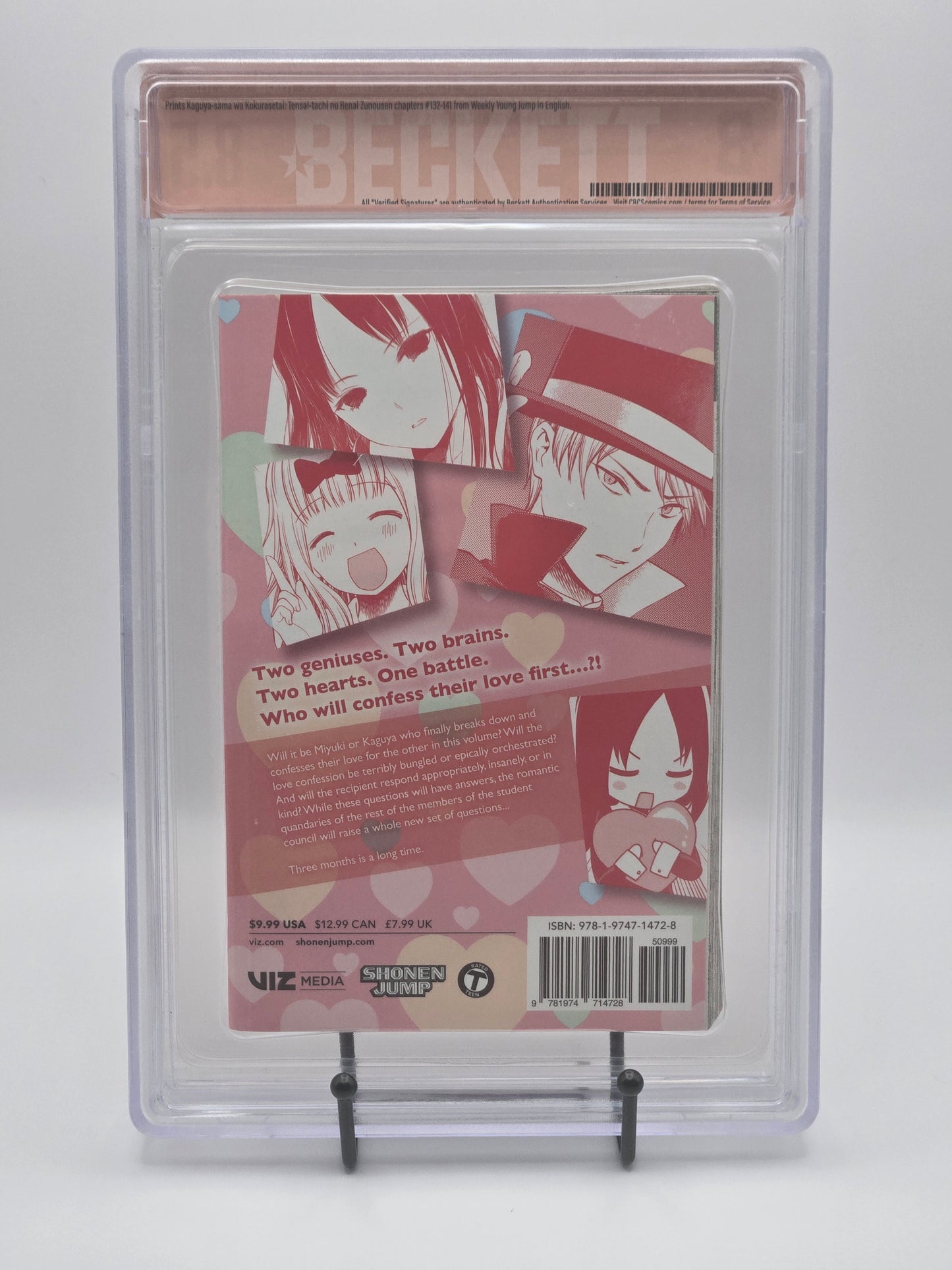 Kaguya-sama Love is War Vol. 14 BGS 8.5 English Graded Manga