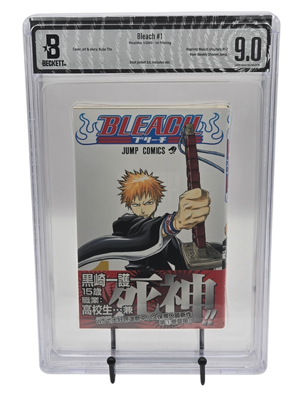 Bleach Vol. 1 BGS 9 Japanese Manga w/Obi
